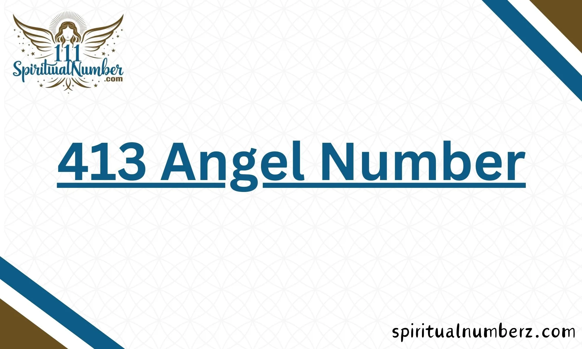 413 Angel Number