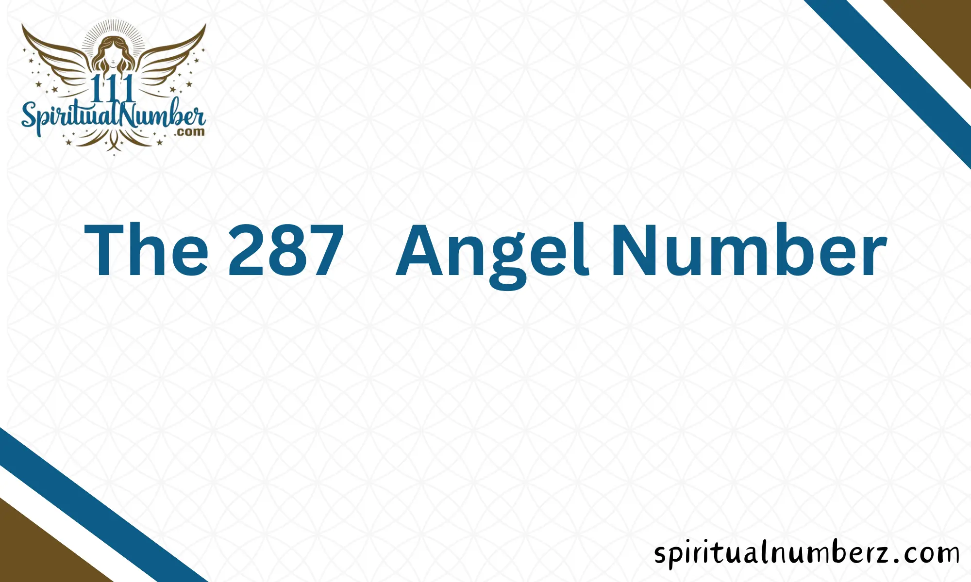 287 Angel Number